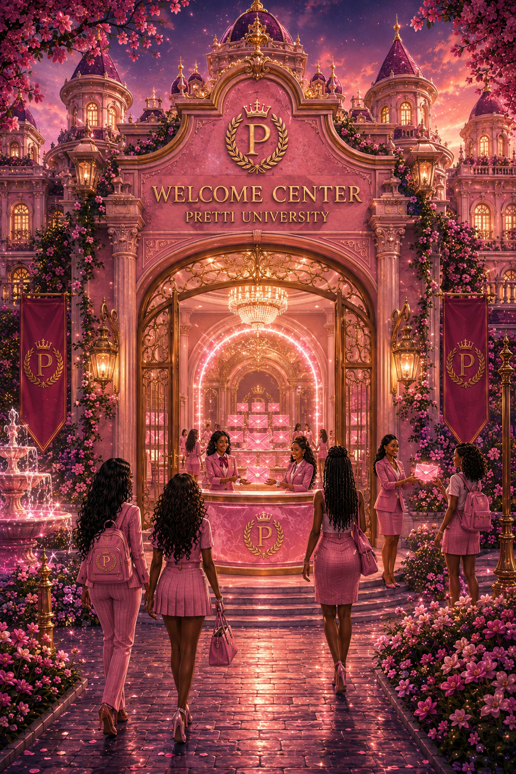 Your Invitation Has Arrived: Welcome to the Pretti University Welcome Center 💗💌✨