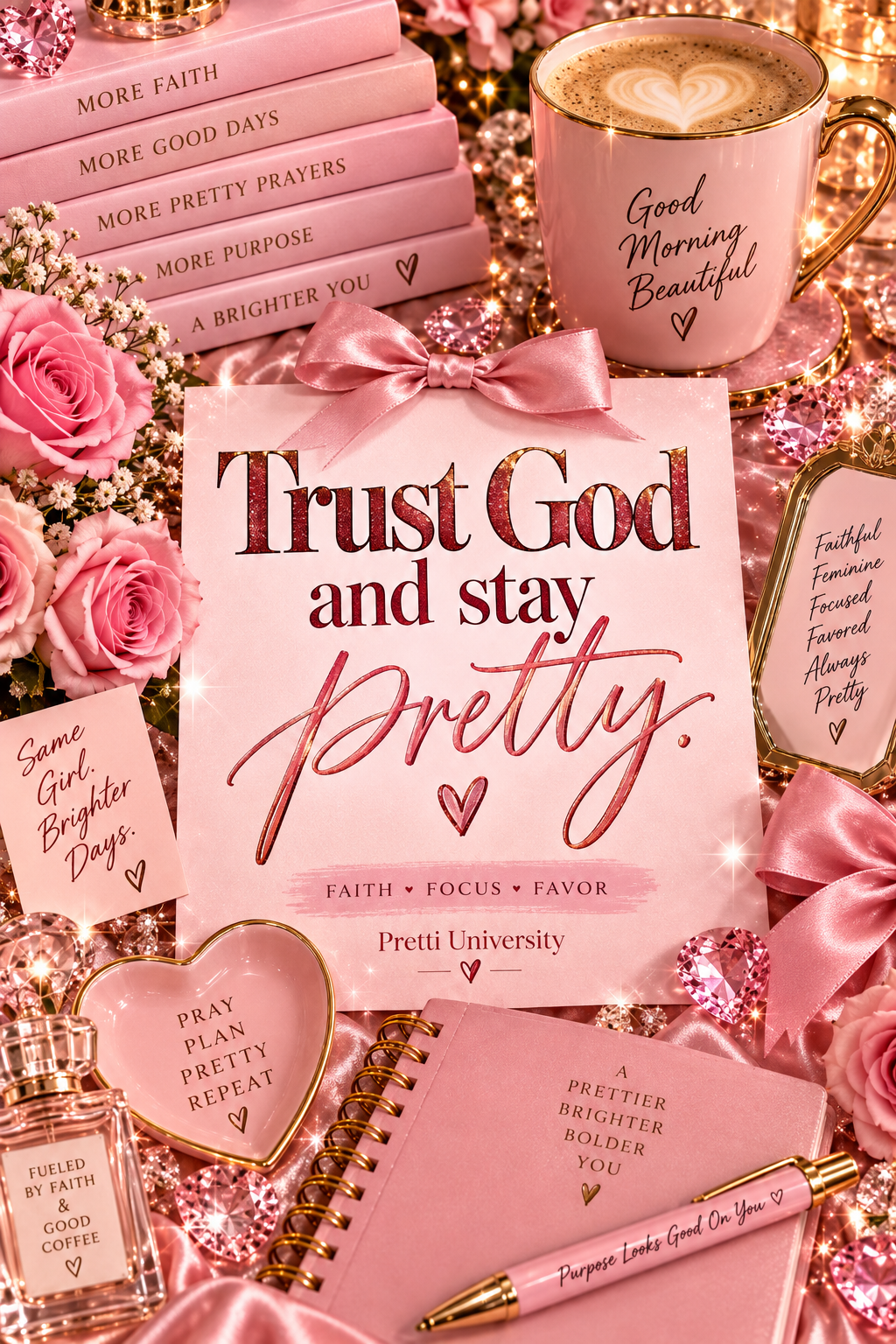 Trust God and Stay Pretty 💗✨