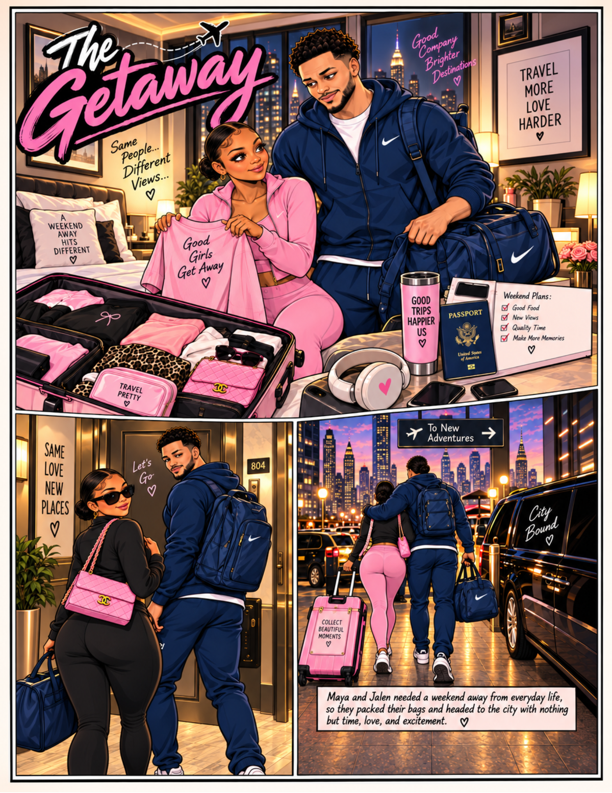 The Getaway: A Love Story in the City Lights