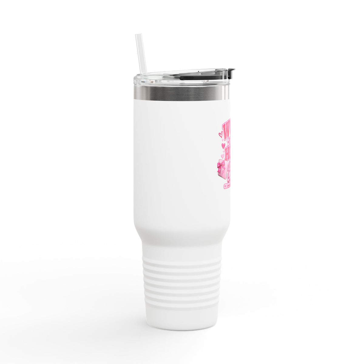 Work From Home Babe 40oz Insulated Travel Mug