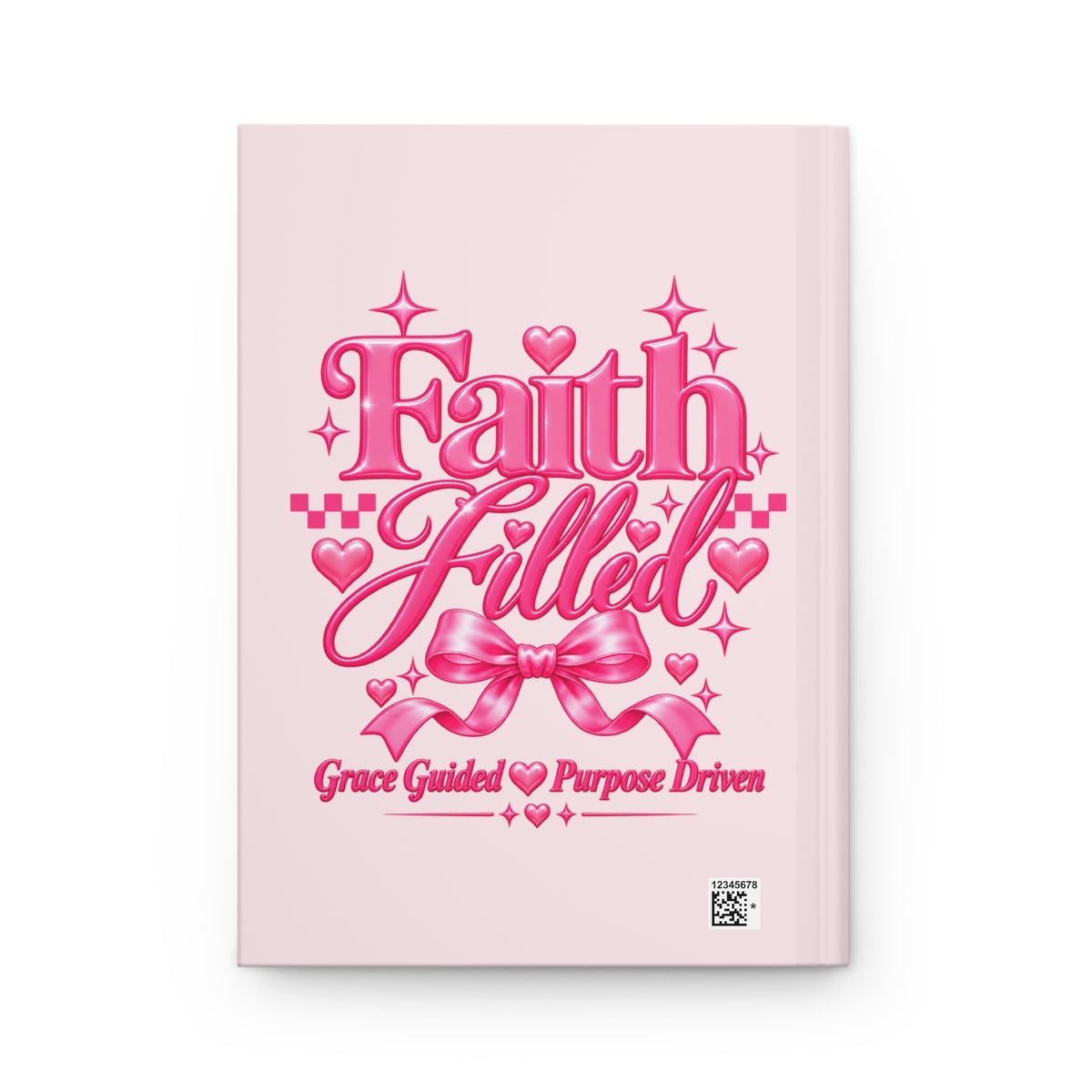 God’s Girl Faith-Filled Hardcover Journal – Pink Christian Notebook | Faith, Grace & Purpose