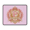 Pretti University Pink Crest Mouse Pad — Non‑Slip Gaming/Desk Pad