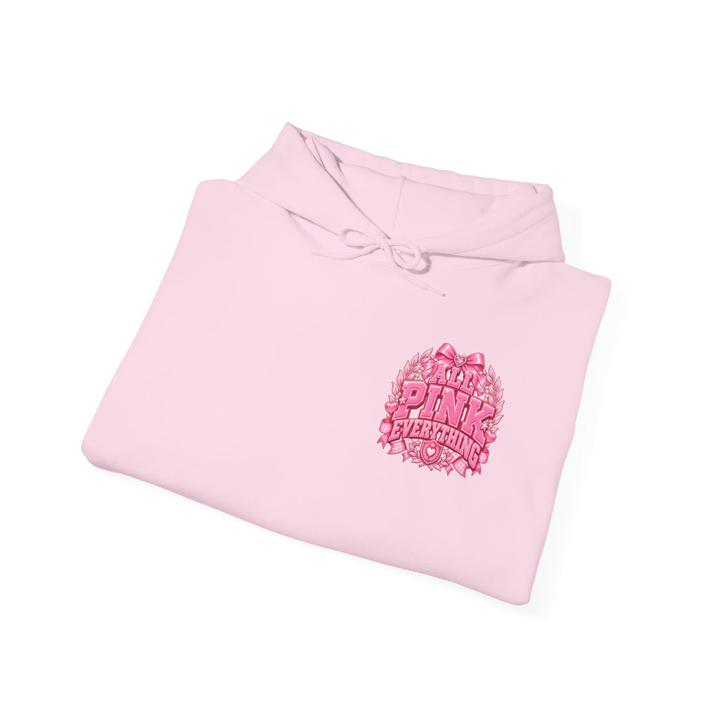 Pink "All Pink Everything" Graphic Hoodie — Cute Feminine Streetwear