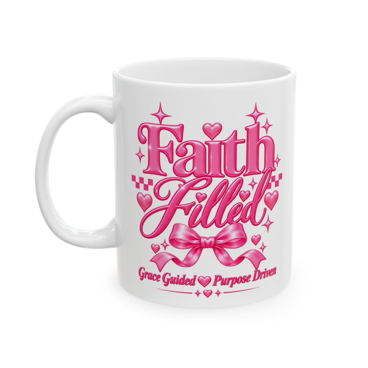 God’s Girl Christian Mug – Pink Faith Coffee Cup | Faith, Grace & Purpose Gift for Women