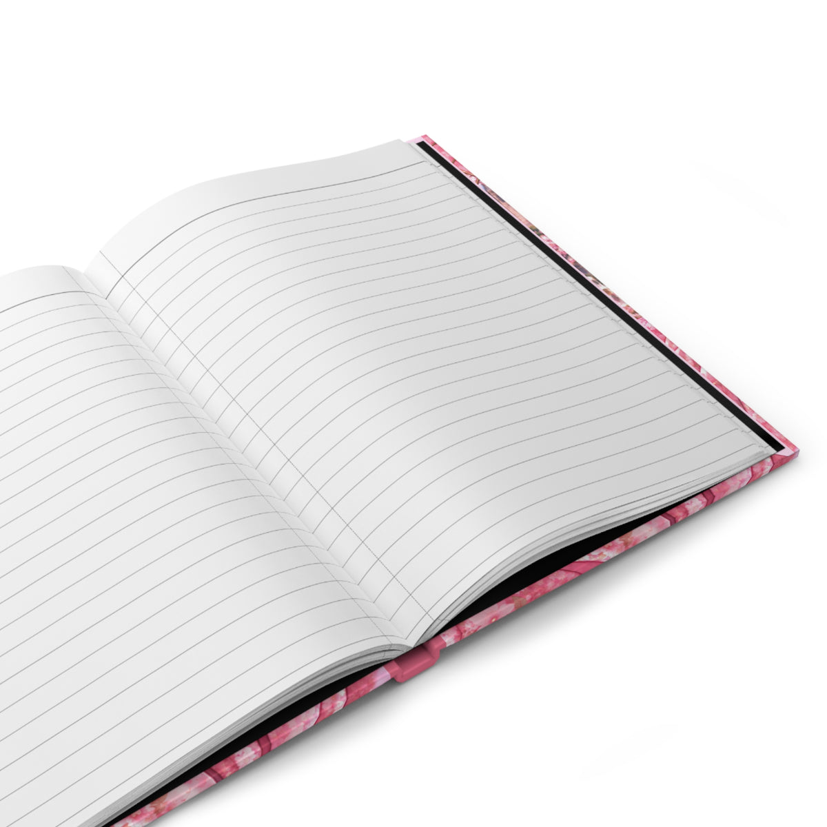 Pink Sakura Girl Hardcover Journal – Feminine Cherry Blossom Notebook | Pretti University Aesthetic
