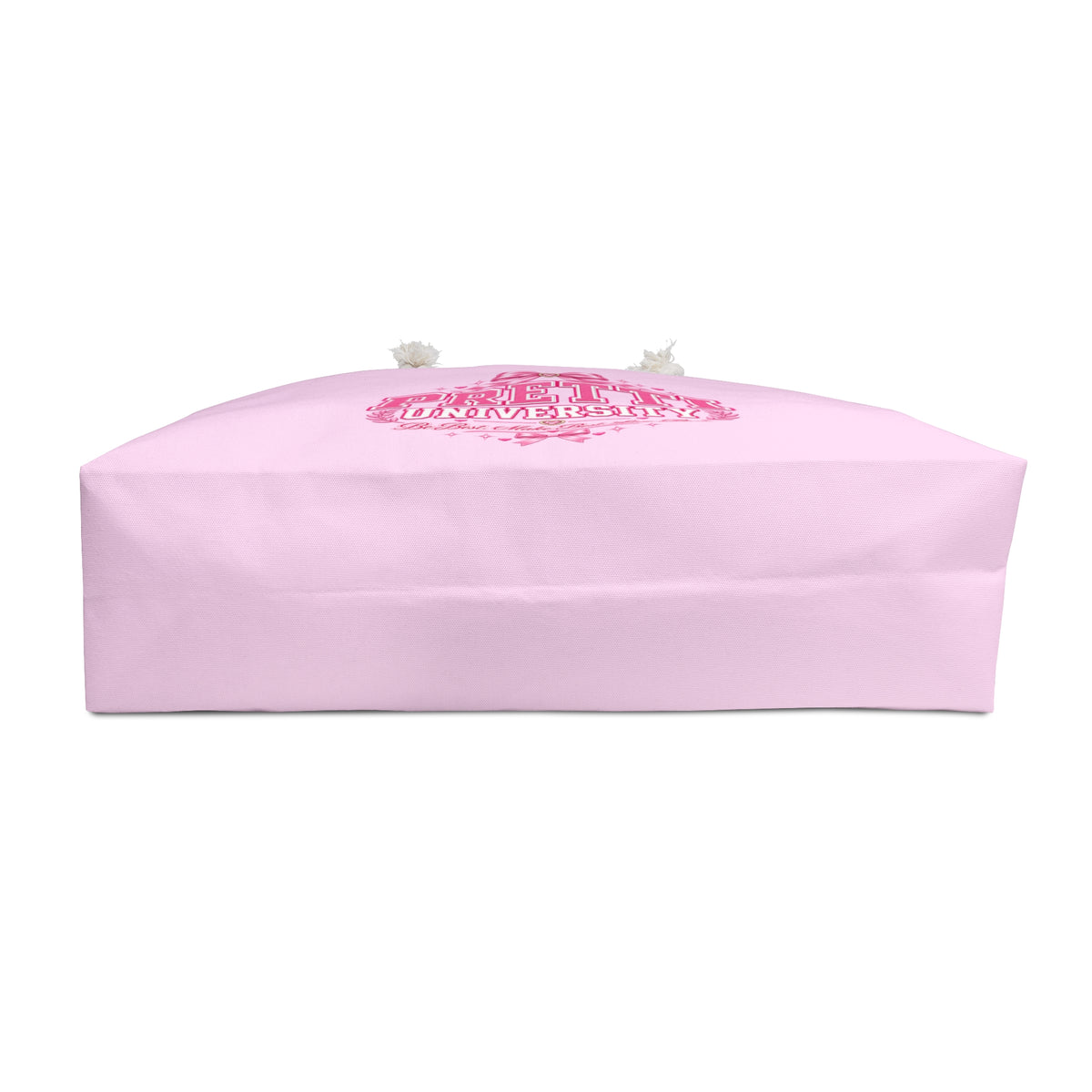 Pretti University Pink Weekender Bag — Large Cute Travel Tote