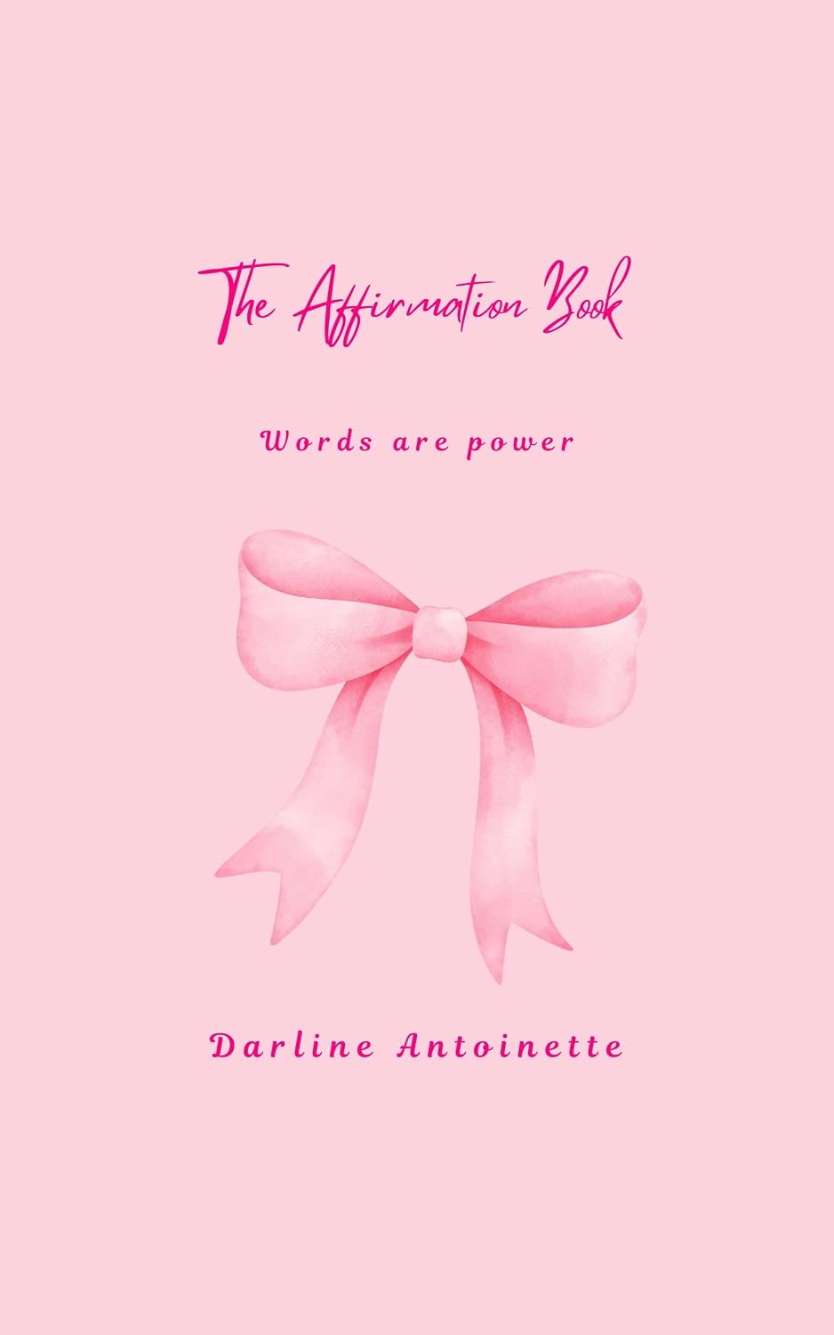 Paperbook - The Affirmation Book: Words are Power