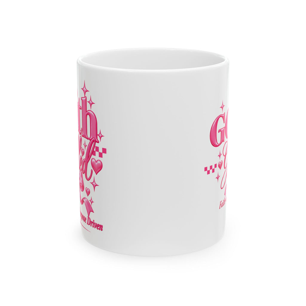 God’s Girl Christian Mug – Pink Faith Coffee Cup | Faith, Grace & Purpose Gift for Women