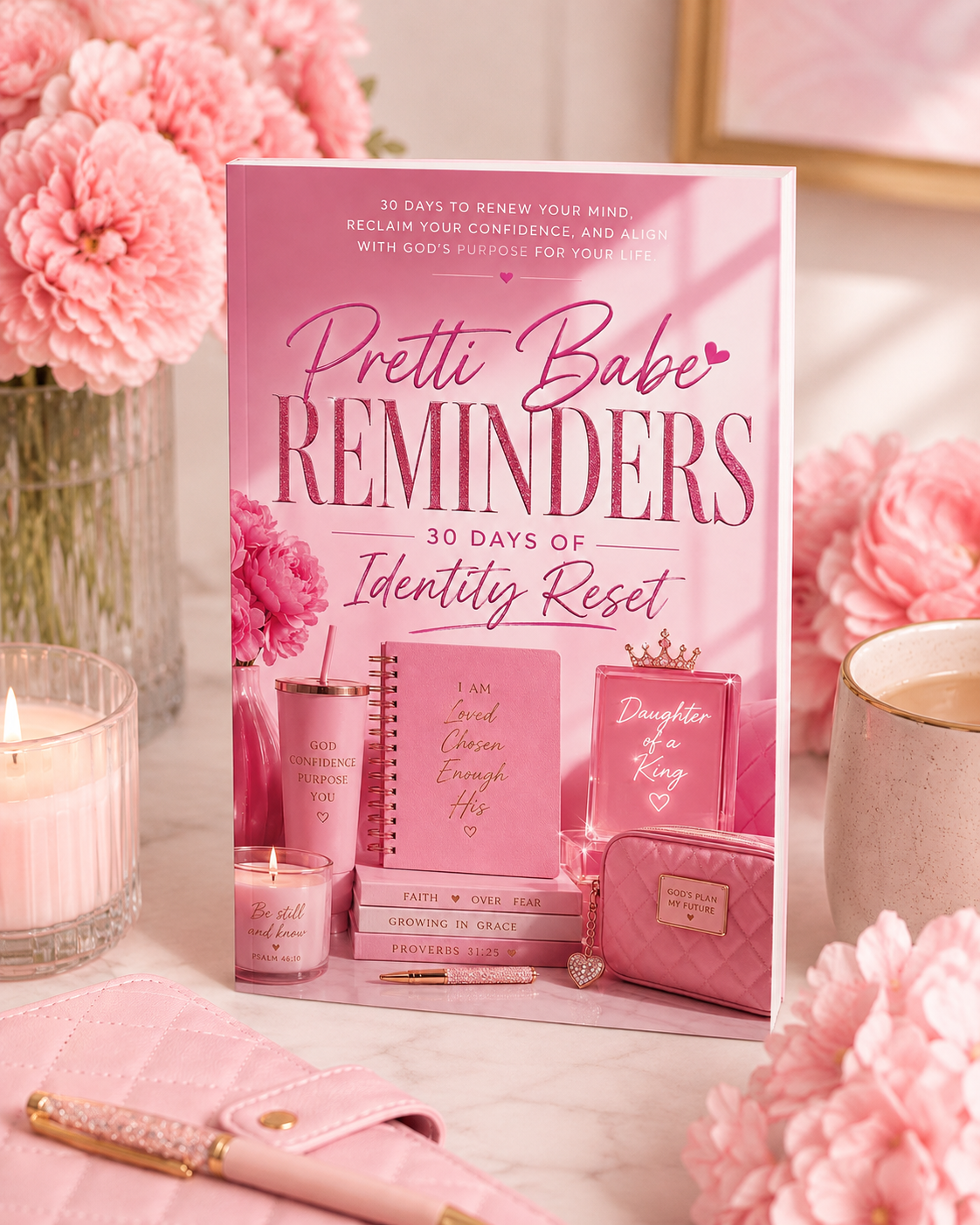 Paperback - Pretti Babe Reminders: 30 Days to a Renewed Mindset