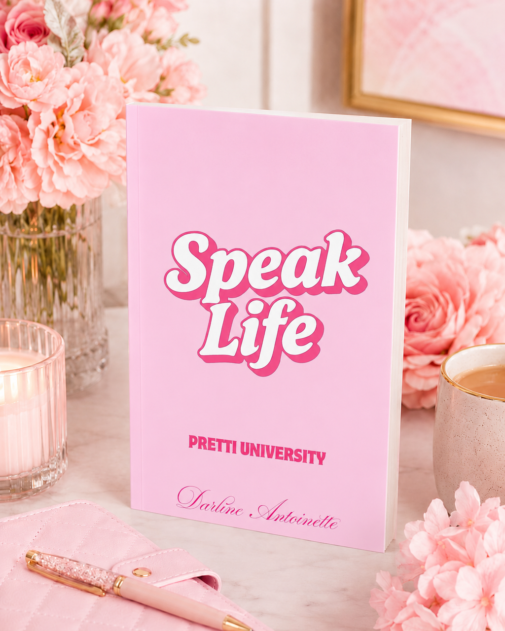 Paperback - Speak Life: Pretti Babe Affirmations Journal Guide — 30 Day Program