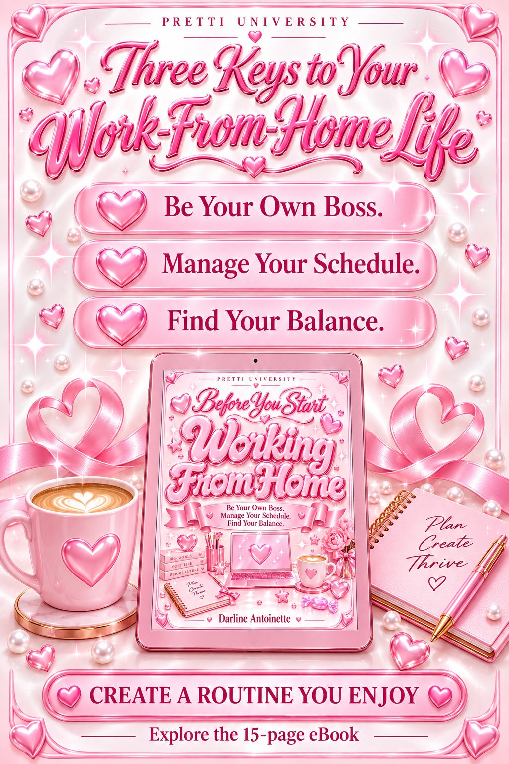 Before You Start Working From Home  A Pretti University eBook