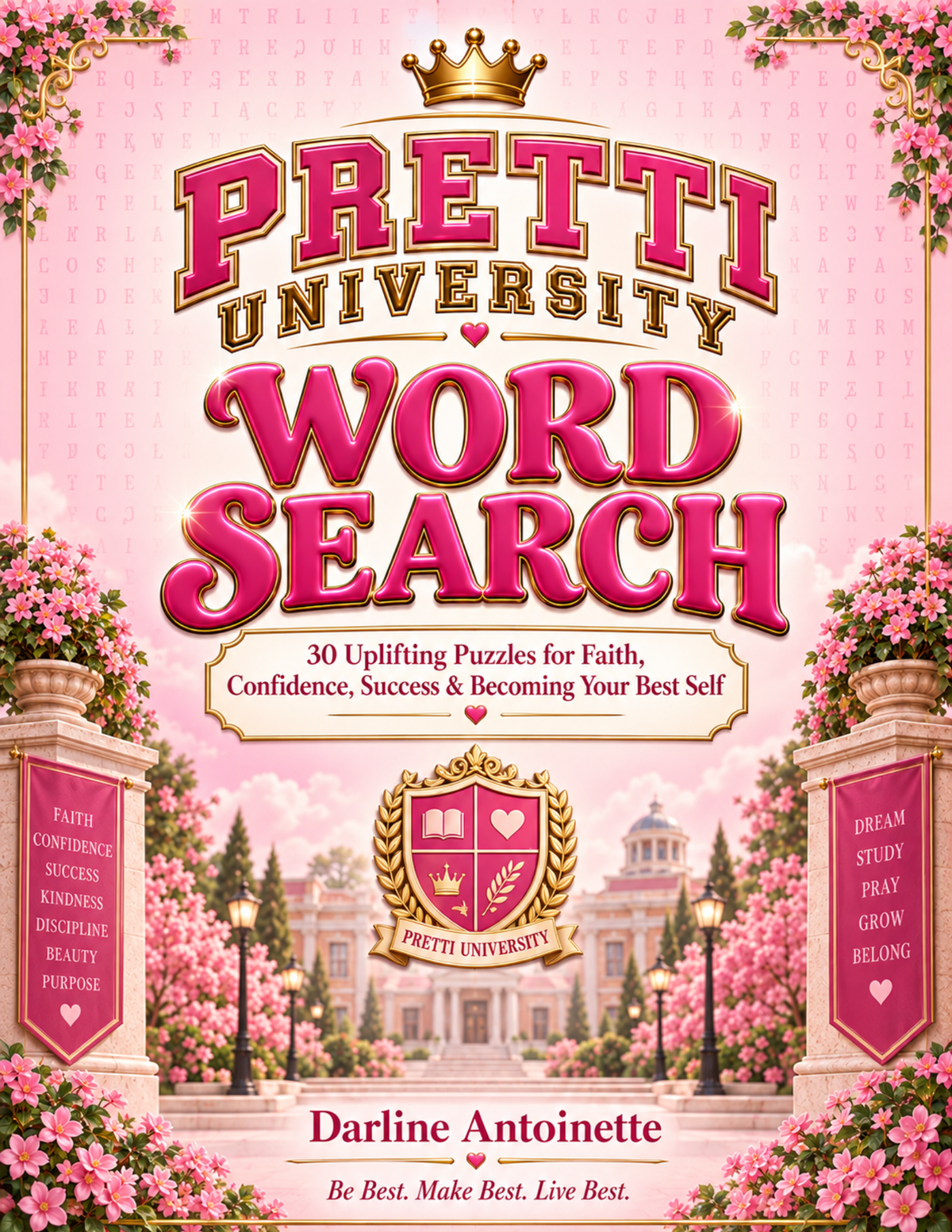 Pretti University Word Search eBook: 30 Faith, Confidence & Purpose Puzzles