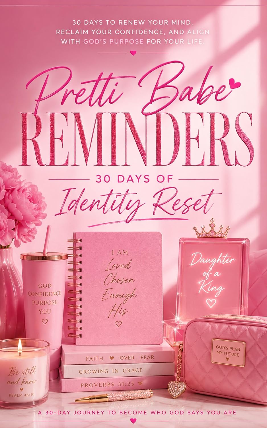 Paperback - Pretti Babe Reminders: 30 Days to a Renewed Mindset