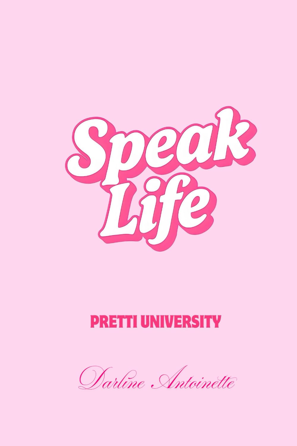 Paperback - Speak Life: Pretti Babe Affirmations Journal Guide — 30 Day Program