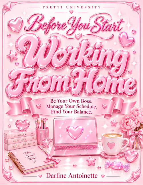 Before You Start Working From Home  A Pretti University eBook
